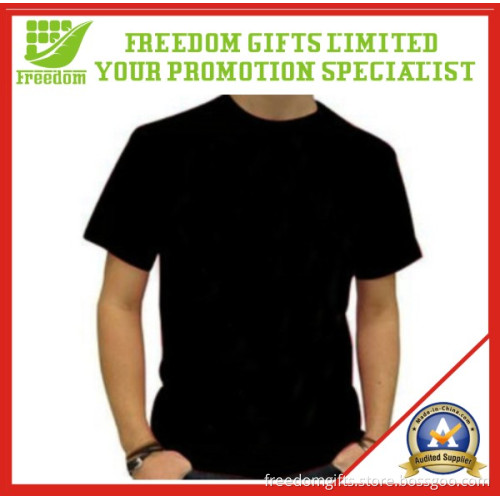 Promotional Plain Black Mens T-Shirt